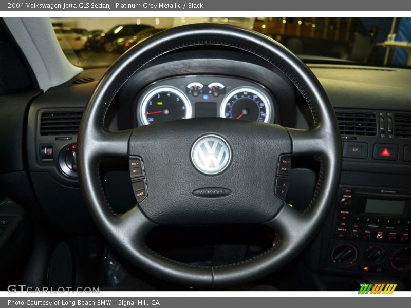 Platinum Grey Metallic / Black 2004 Volkswagen Jetta GLS Sedan
