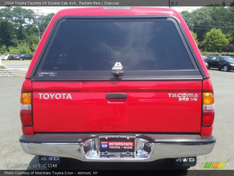 Radiant Red / Charcoal 2004 Toyota Tacoma V6 Double Cab 4x4