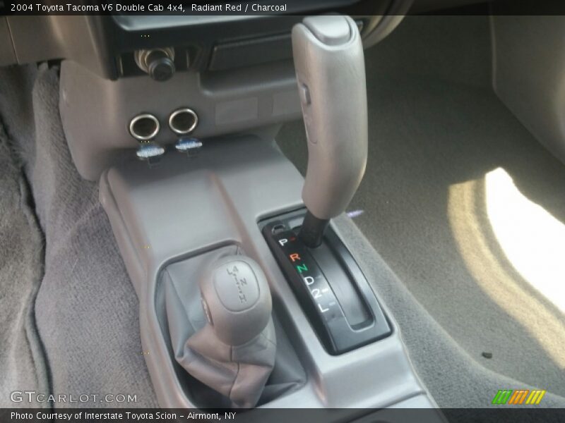 Radiant Red / Charcoal 2004 Toyota Tacoma V6 Double Cab 4x4