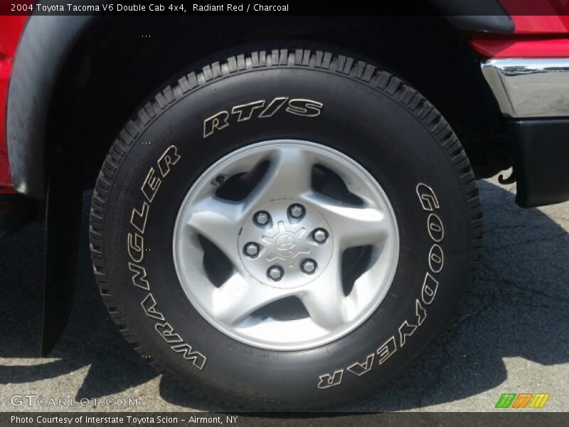 Radiant Red / Charcoal 2004 Toyota Tacoma V6 Double Cab 4x4