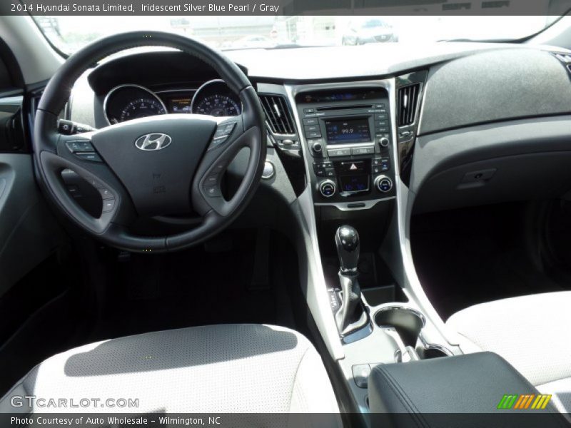 Iridescent Silver Blue Pearl / Gray 2014 Hyundai Sonata Limited