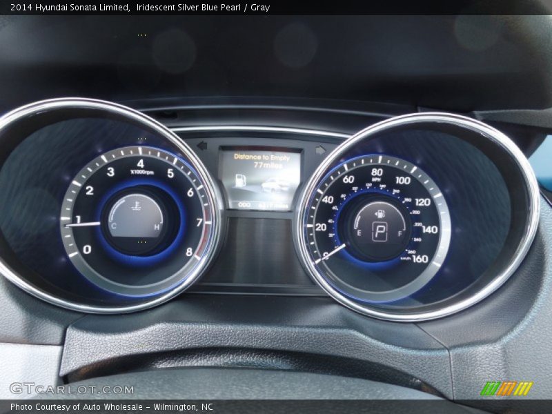 Iridescent Silver Blue Pearl / Gray 2014 Hyundai Sonata Limited