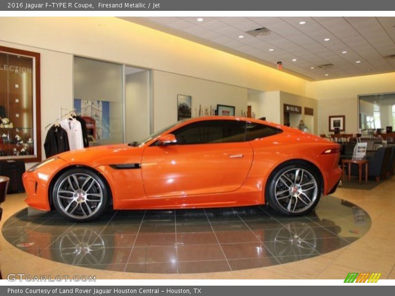  2016 F-TYPE R Coupe Firesand Metallic