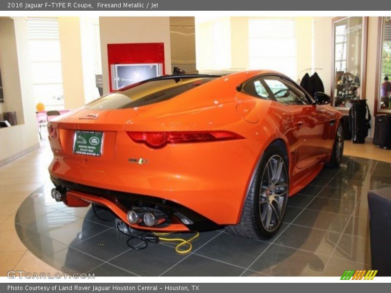 Firesand Metallic / Jet 2016 Jaguar F-TYPE R Coupe