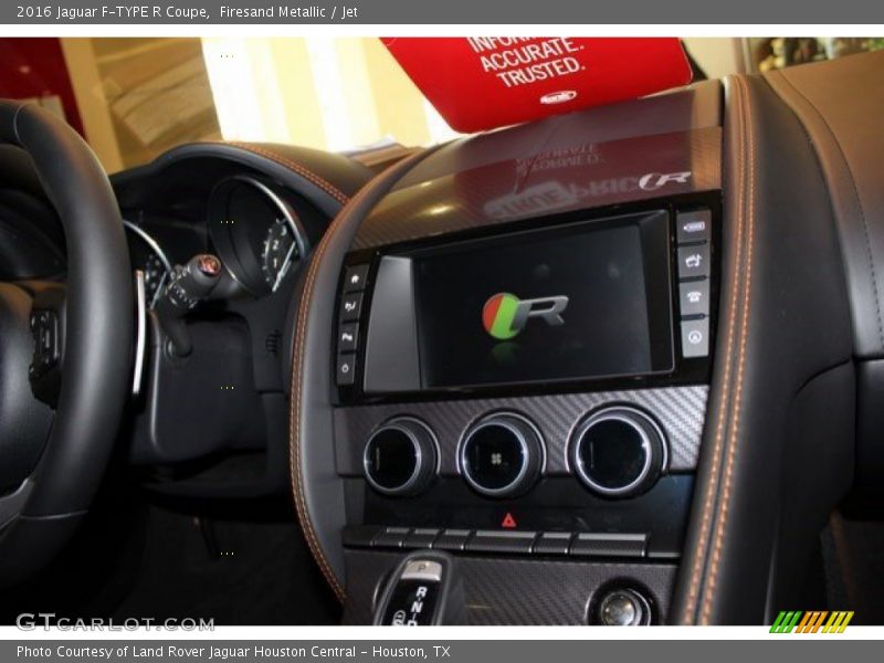 Firesand Metallic / Jet 2016 Jaguar F-TYPE R Coupe