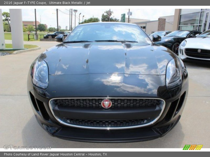 Ultimate Black Metallic / Jet 2016 Jaguar F-TYPE Coupe