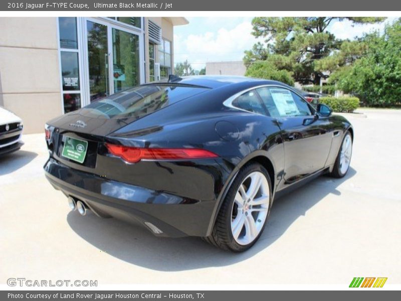 Ultimate Black Metallic / Jet 2016 Jaguar F-TYPE Coupe