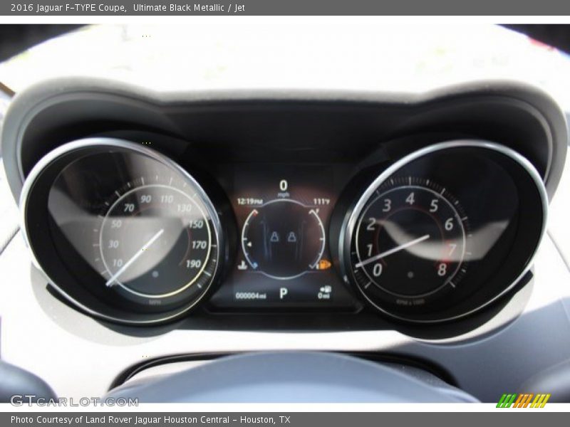 Ultimate Black Metallic / Jet 2016 Jaguar F-TYPE Coupe