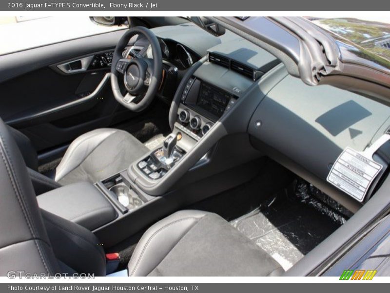 Ebony Black / Jet 2016 Jaguar F-TYPE S Convertible
