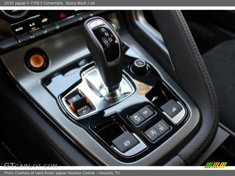 Ebony Black / Jet 2016 Jaguar F-TYPE S Convertible