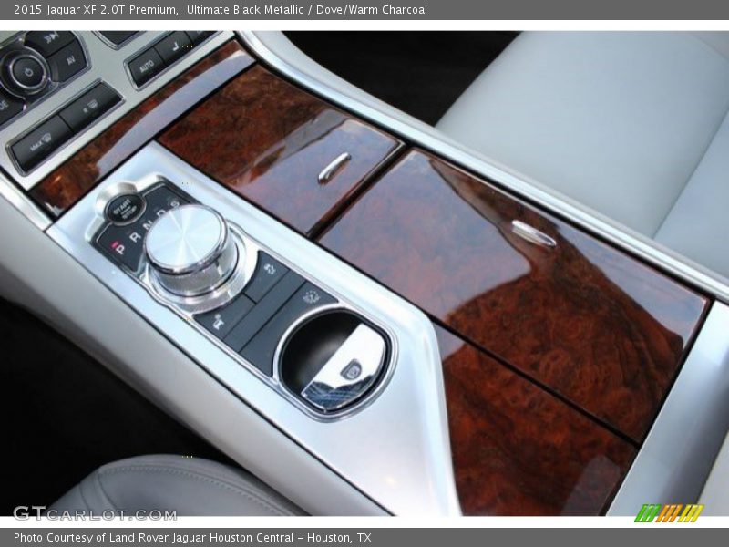 Ultimate Black Metallic / Dove/Warm Charcoal 2015 Jaguar XF 2.0T Premium
