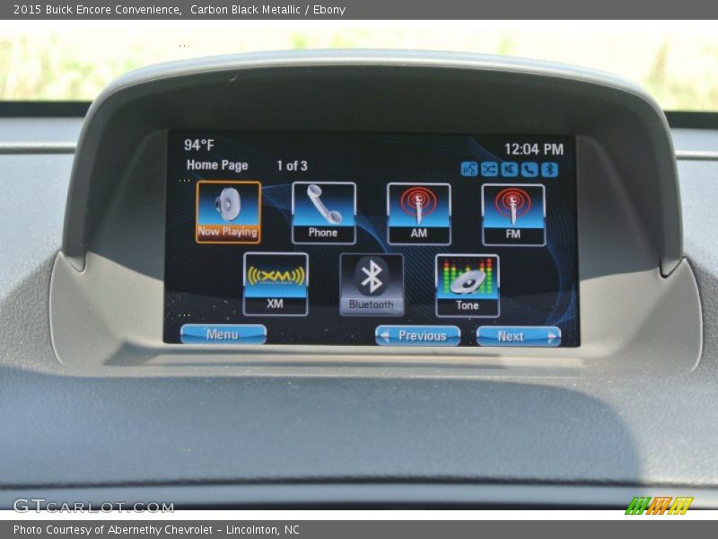 Carbon Black Metallic / Ebony 2015 Buick Encore Convenience