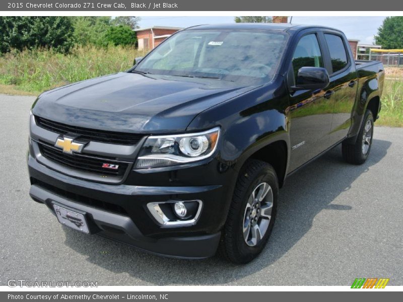 Black / Jet Black 2015 Chevrolet Colorado Z71 Crew Cab