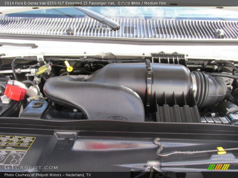 Oxford White / Medium Flint 2014 Ford E-Series Van E350 XLT Extended 15 Passenger Van