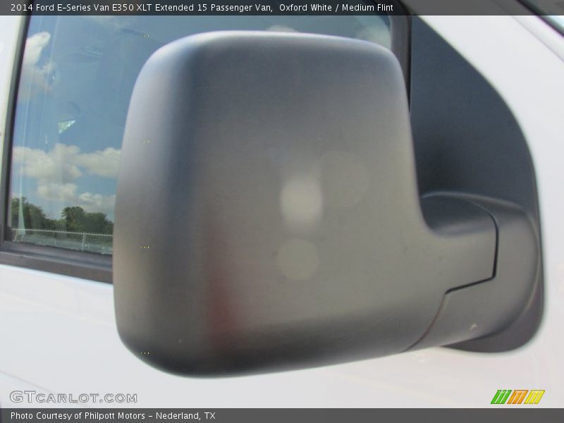 Oxford White / Medium Flint 2014 Ford E-Series Van E350 XLT Extended 15 Passenger Van