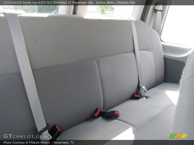Oxford White / Medium Flint 2014 Ford E-Series Van E350 XLT Extended 15 Passenger Van