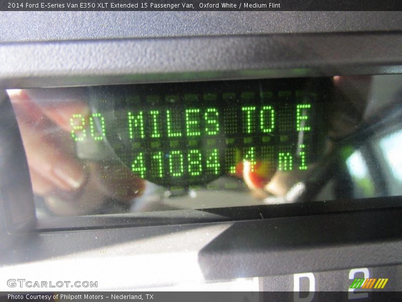 Oxford White / Medium Flint 2014 Ford E-Series Van E350 XLT Extended 15 Passenger Van