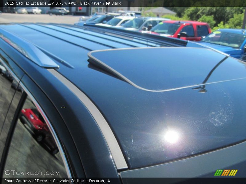 Black Raven / Jet Black 2015 Cadillac Escalade ESV Luxury 4WD
