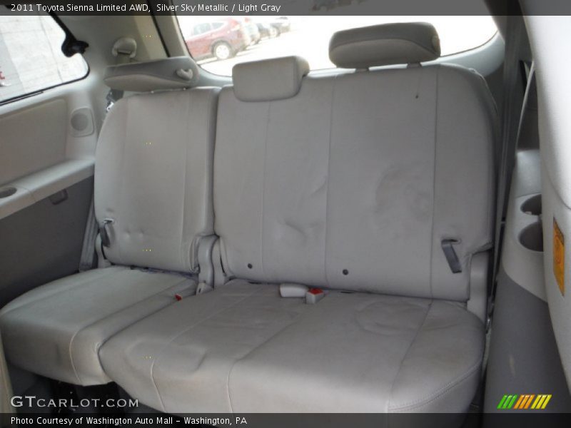 Silver Sky Metallic / Light Gray 2011 Toyota Sienna Limited AWD