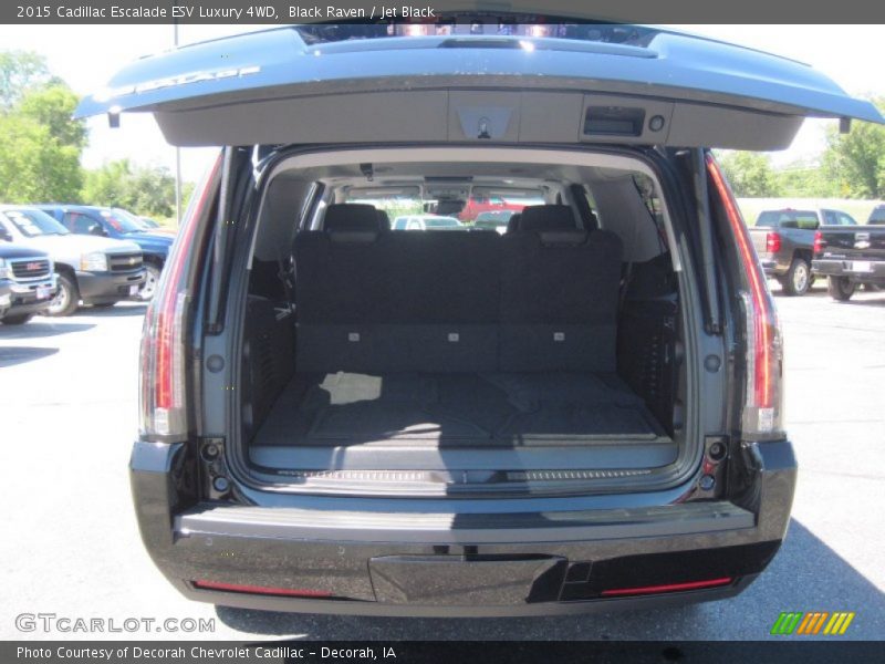 Black Raven / Jet Black 2015 Cadillac Escalade ESV Luxury 4WD