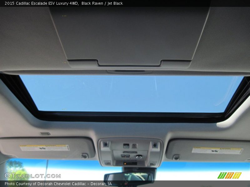 Black Raven / Jet Black 2015 Cadillac Escalade ESV Luxury 4WD