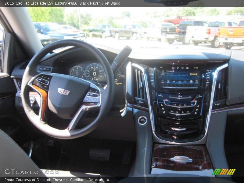 Black Raven / Jet Black 2015 Cadillac Escalade ESV Luxury 4WD