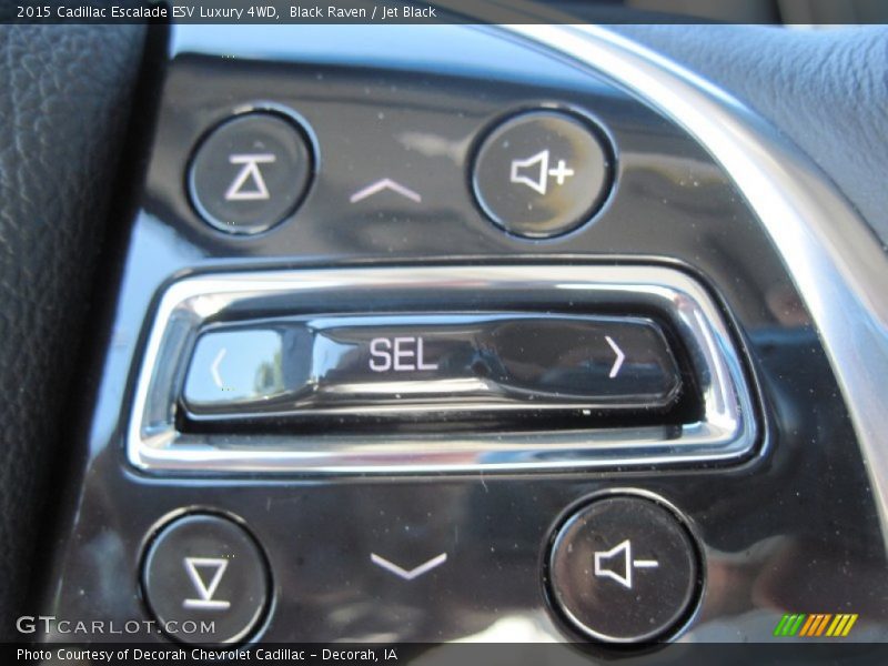 Black Raven / Jet Black 2015 Cadillac Escalade ESV Luxury 4WD