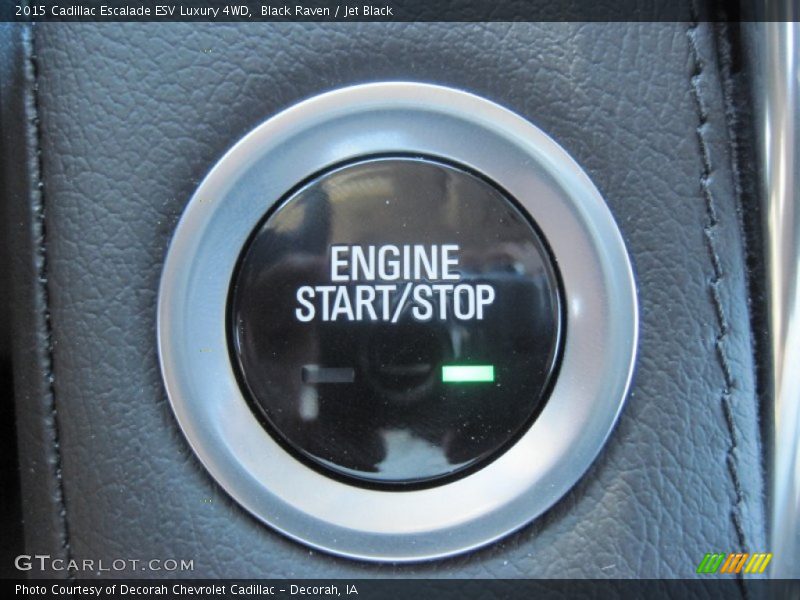 Black Raven / Jet Black 2015 Cadillac Escalade ESV Luxury 4WD