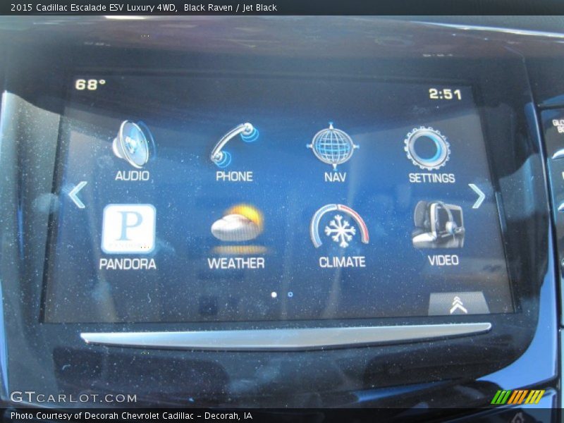 Black Raven / Jet Black 2015 Cadillac Escalade ESV Luxury 4WD