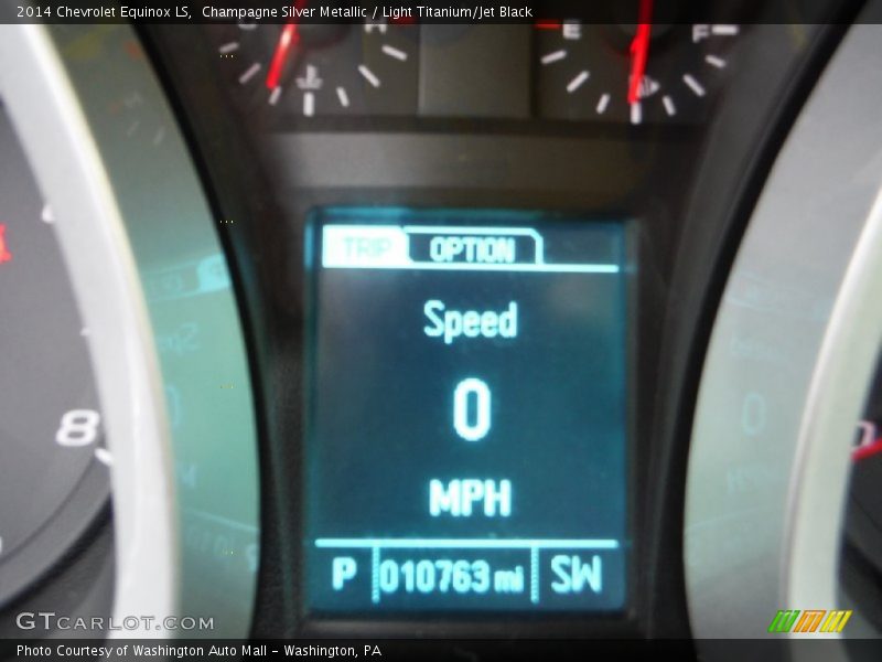 Champagne Silver Metallic / Light Titanium/Jet Black 2014 Chevrolet Equinox LS