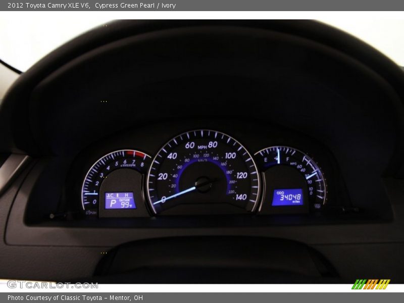  2012 Camry XLE V6 XLE V6 Gauges