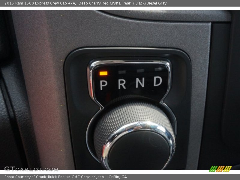 Deep Cherry Red Crystal Pearl / Black/Diesel Gray 2015 Ram 1500 Express Crew Cab 4x4