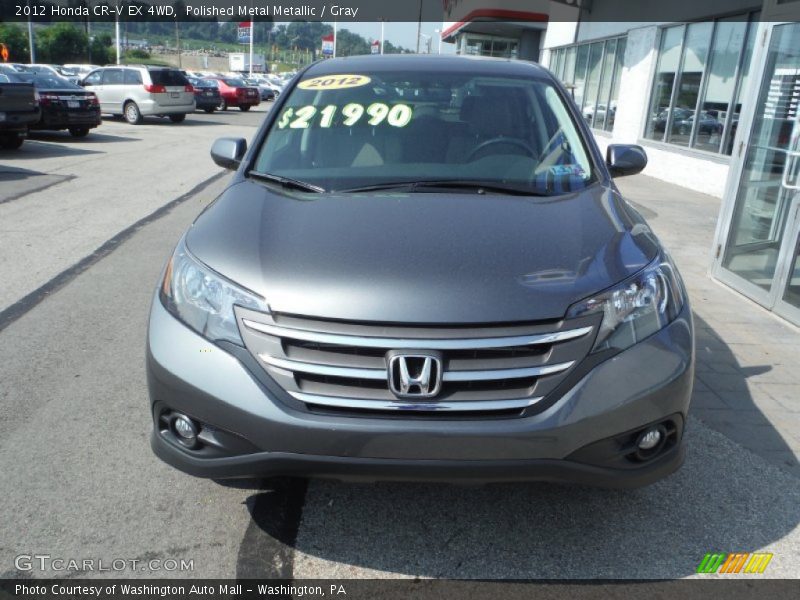 Polished Metal Metallic / Gray 2012 Honda CR-V EX 4WD