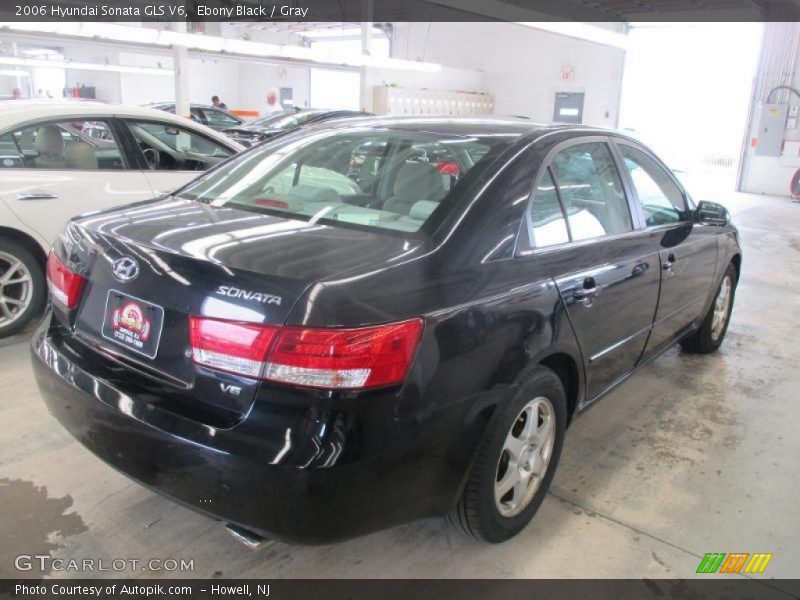 Ebony Black / Gray 2006 Hyundai Sonata GLS V6