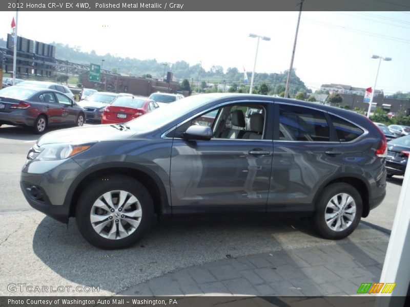Polished Metal Metallic / Gray 2012 Honda CR-V EX 4WD