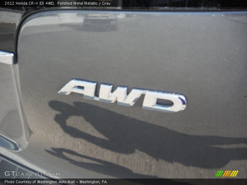 Polished Metal Metallic / Gray 2012 Honda CR-V EX 4WD
