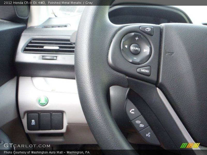 Polished Metal Metallic / Gray 2012 Honda CR-V EX 4WD