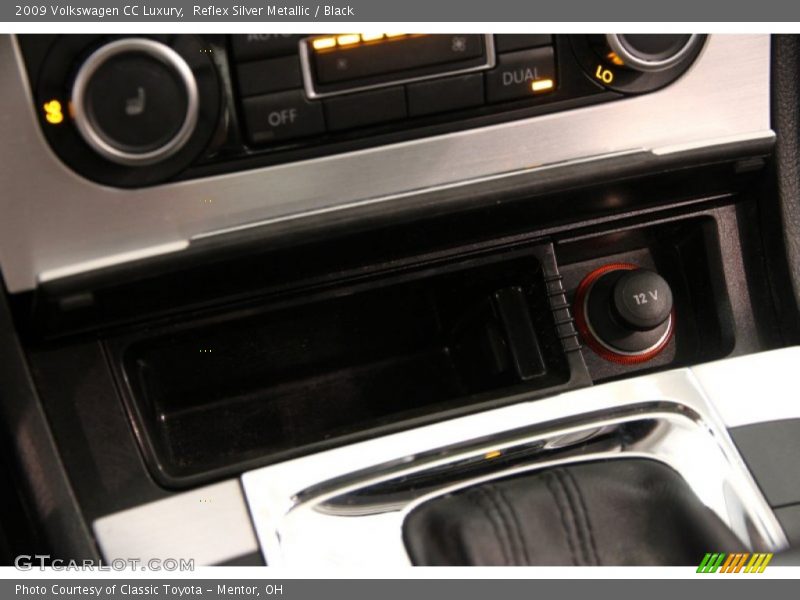 Reflex Silver Metallic / Black 2009 Volkswagen CC Luxury
