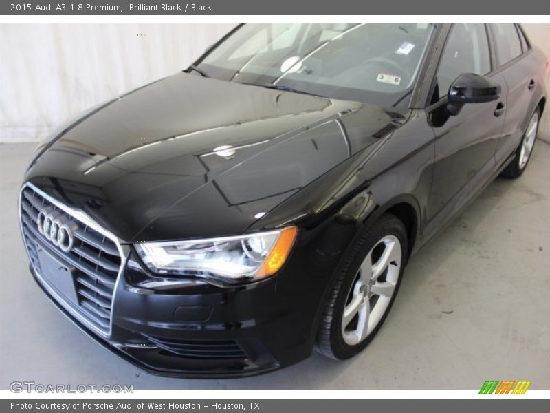 Brilliant Black / Black 2015 Audi A3 1.8 Premium