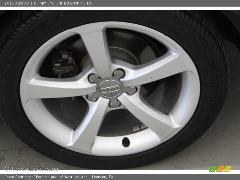Brilliant Black / Black 2015 Audi A3 1.8 Premium