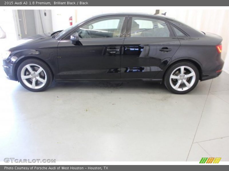 Brilliant Black / Black 2015 Audi A3 1.8 Premium