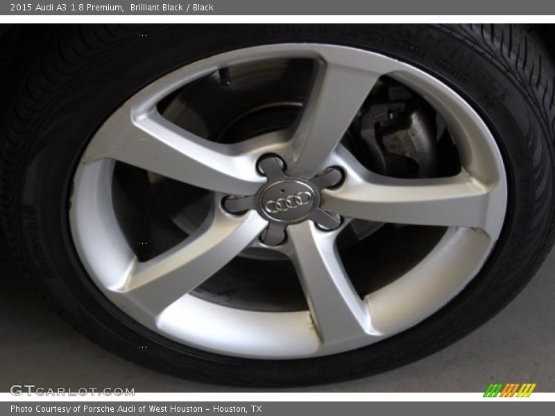 Brilliant Black / Black 2015 Audi A3 1.8 Premium