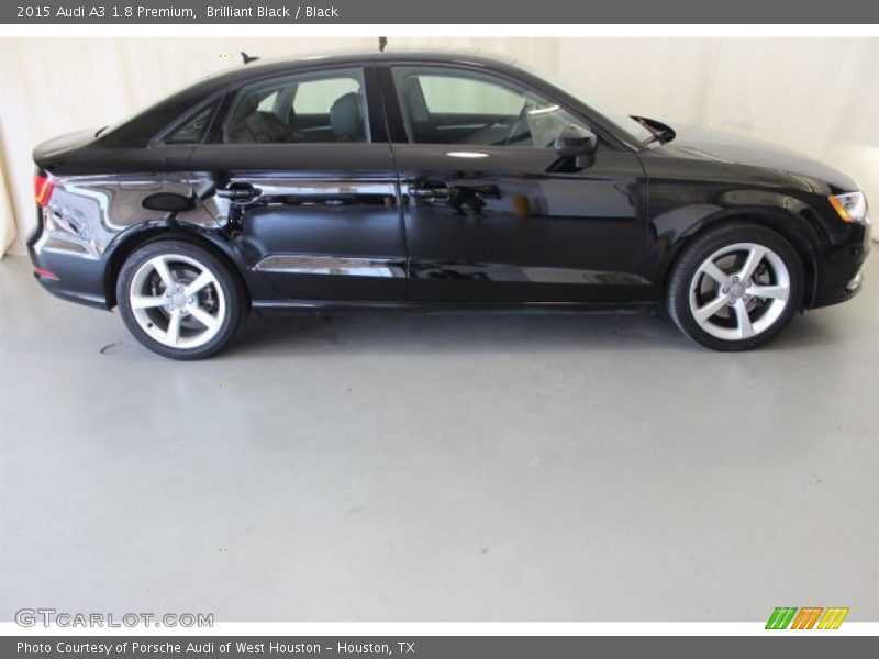 Brilliant Black / Black 2015 Audi A3 1.8 Premium