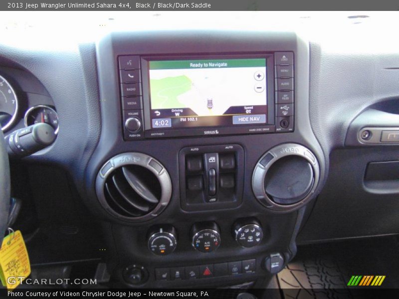 Black / Black/Dark Saddle 2013 Jeep Wrangler Unlimited Sahara 4x4