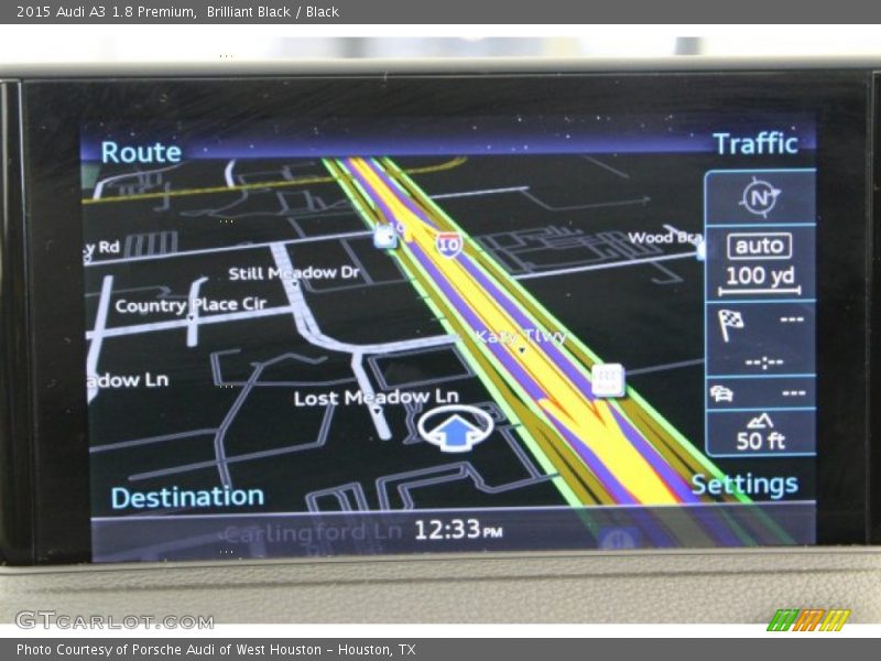 Brilliant Black / Black 2015 Audi A3 1.8 Premium