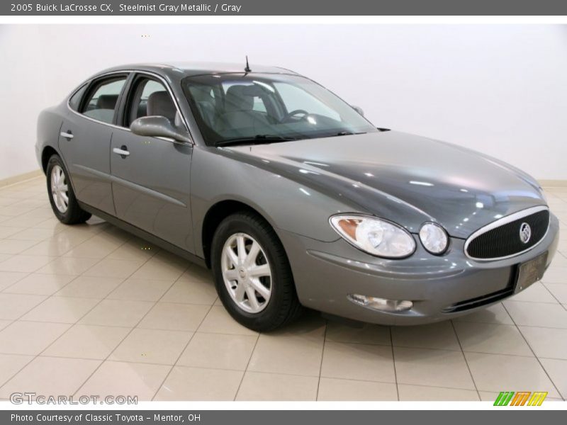 Steelmist Gray Metallic / Gray 2005 Buick LaCrosse CX