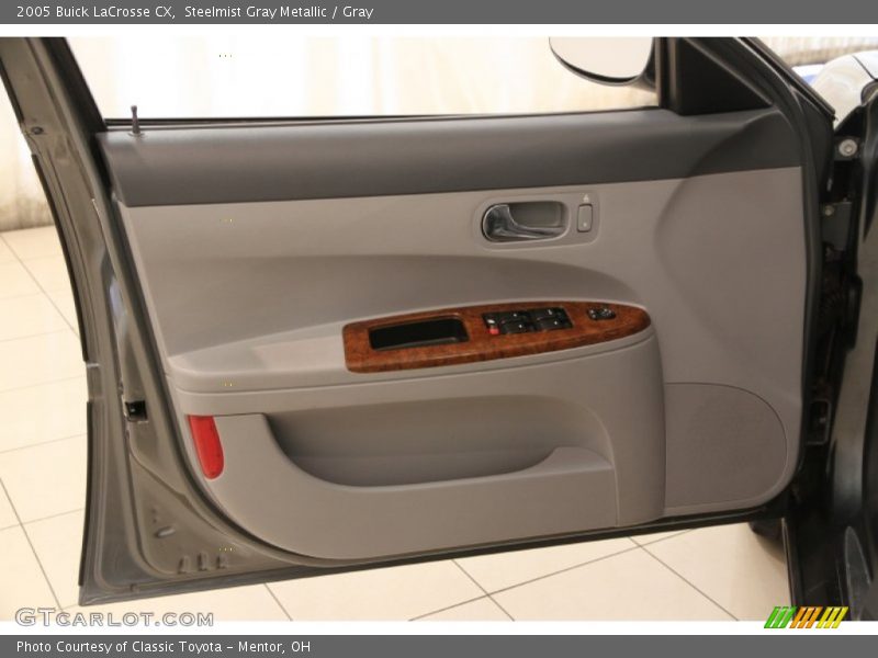 Steelmist Gray Metallic / Gray 2005 Buick LaCrosse CX