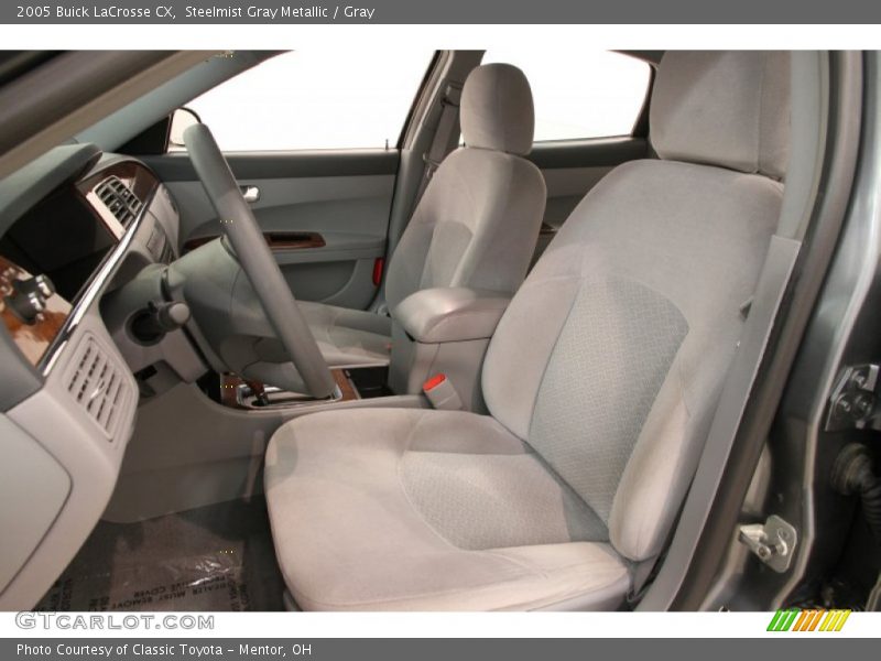 Steelmist Gray Metallic / Gray 2005 Buick LaCrosse CX