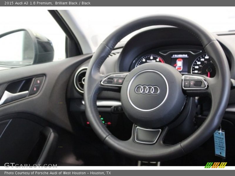 Brilliant Black / Black 2015 Audi A3 1.8 Premium