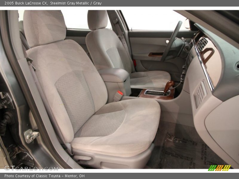 Steelmist Gray Metallic / Gray 2005 Buick LaCrosse CX